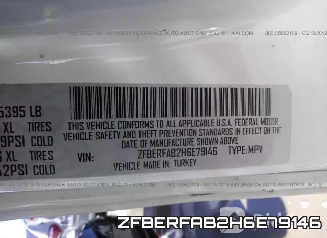 ZFBERFAB2H6E79146 фото 10