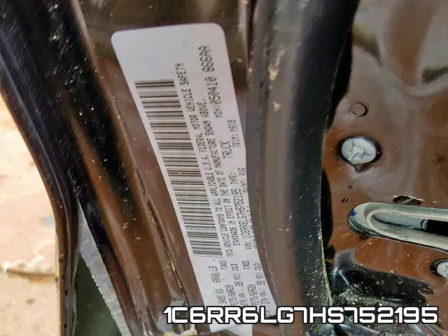 1C6RR6LG7HS752195 фото 2