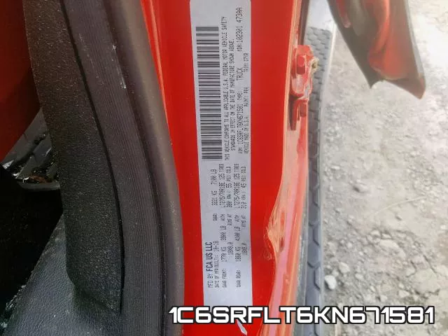 1C6SRFLT6KN671581 фото 2