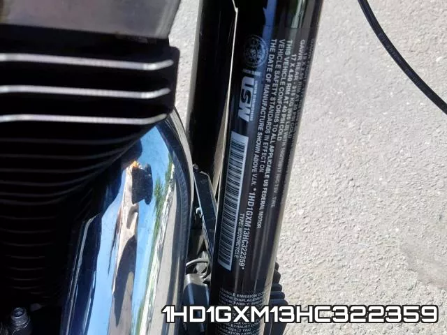1HD1GXM13HC322359 фото 2