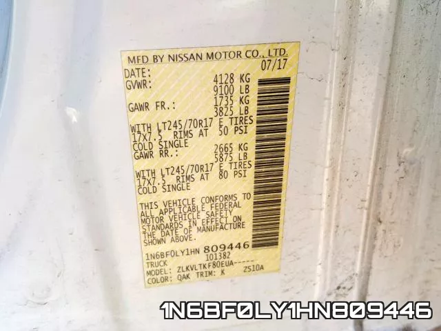 1N6BF0LY1HN809446 фото 2