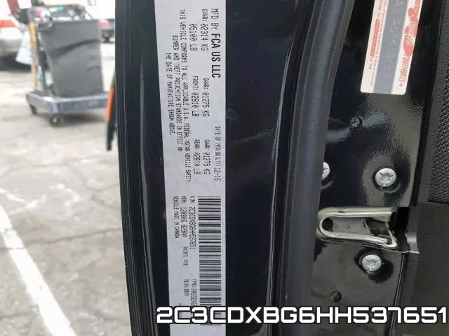 2C3CDXBG6HH537651 фото 2
