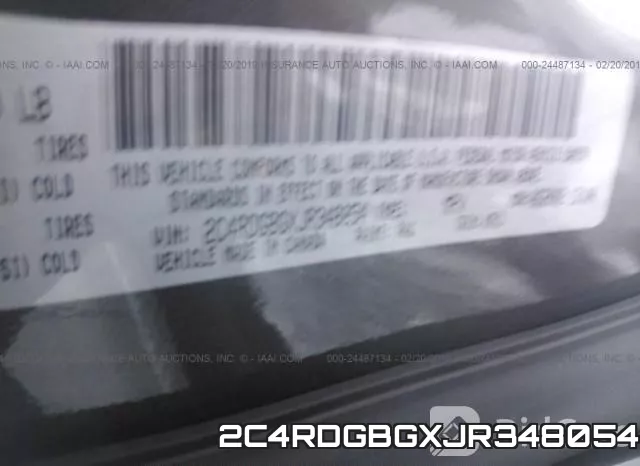 2C4RDGBGXJR348054 фото 10