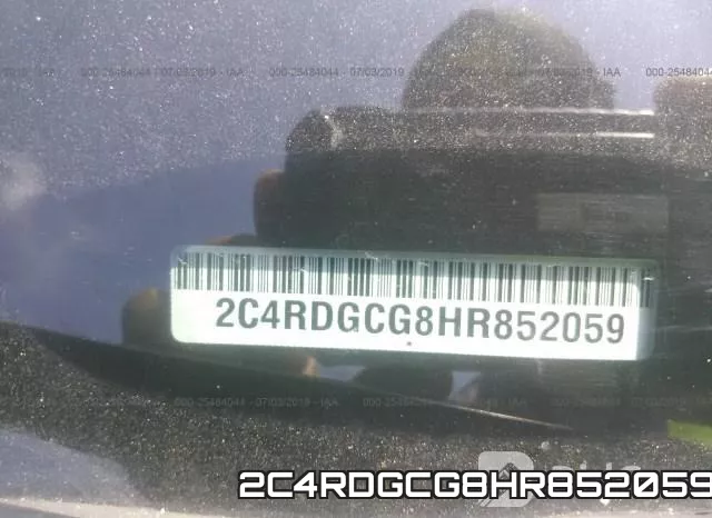 2C4RDGCG8HR852059 фото 10