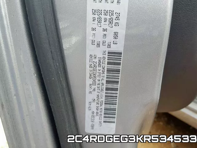 2C4RDGEG3KR534533 фото 2
