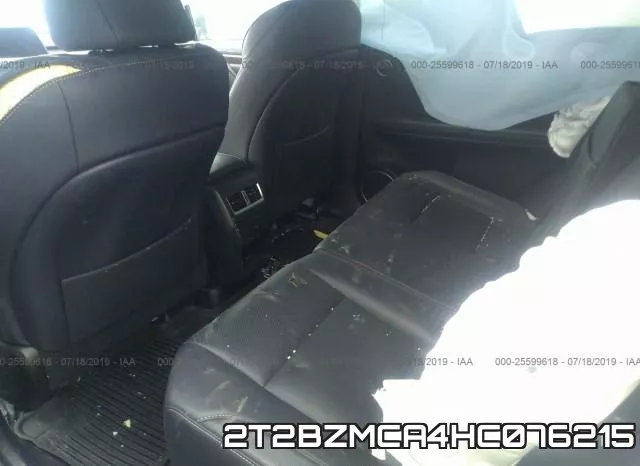 2T2BZMCA4HC076215 фото 8