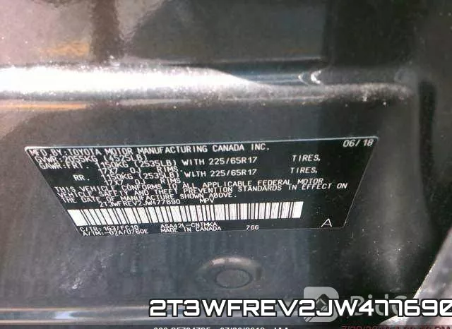 2T3WFREV2JW477690 фото 10