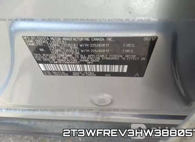 2T3WFREV3HW388057 фото 10