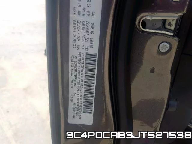 3C4PDCAB3JT527538 фото 2