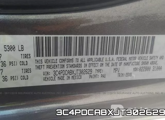 3C4PDCABXJT302629 фото 10