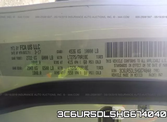 3C6UR5DL5HG674040 фото 10