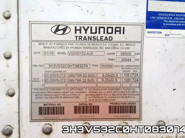 3H3V532C0HT083074 фото 2