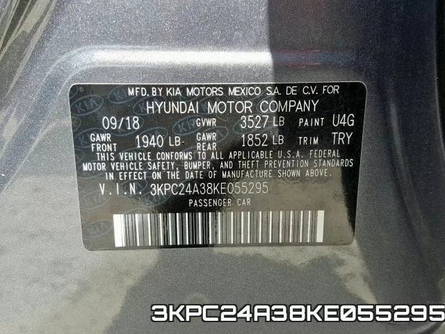 3KPC24A38KE055295 фото 2