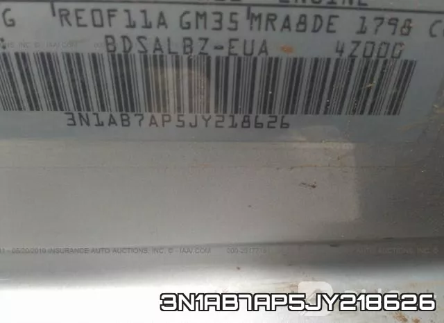 3N1AB7AP5JY218626 фото 10