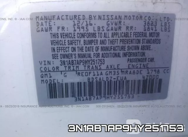 3N1AB7AP9HY251753 фото 10