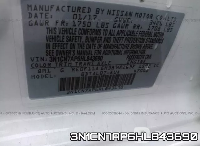 3N1CN7AP6HL843690 фото 10