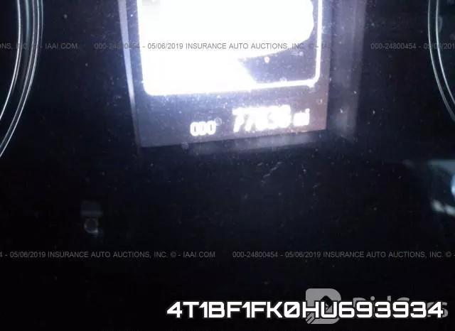 4T1BF1FK0HU693934 фото 8