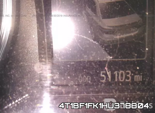 4T1BF1FK1HU378804 фото 8