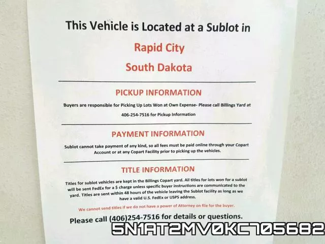 5N1AT2MV0KC705682 фото 10