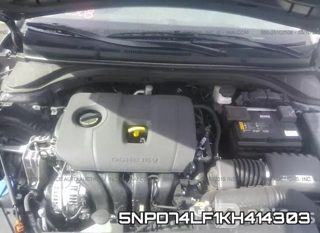 5NPD74LF1KH414303 фото 2