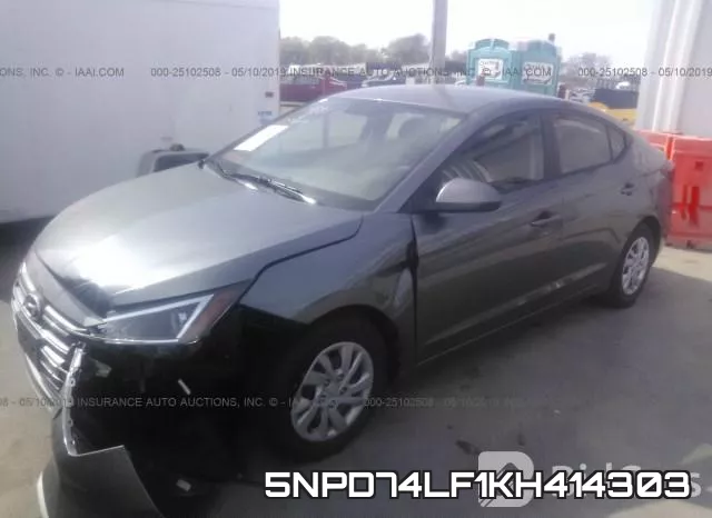5NPD74LF1KH414303 фото 3