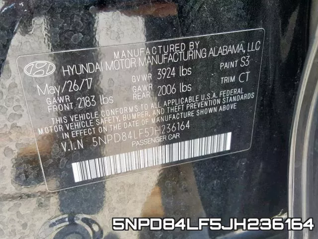 5NPD84LF5JH236164 фото 2