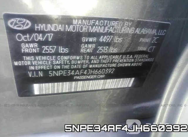 5NPE34AF4JH660392 фото 10