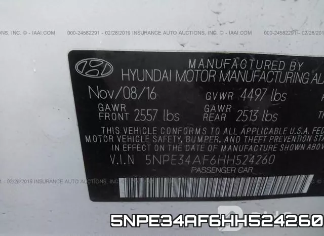 5NPE34AF6HH524260 фото 10