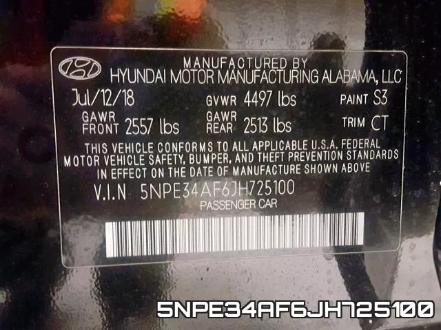 5NPE34AF6JH725100 фото 2