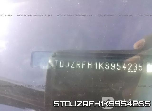 5TDJZRFH1KS954235 фото 10