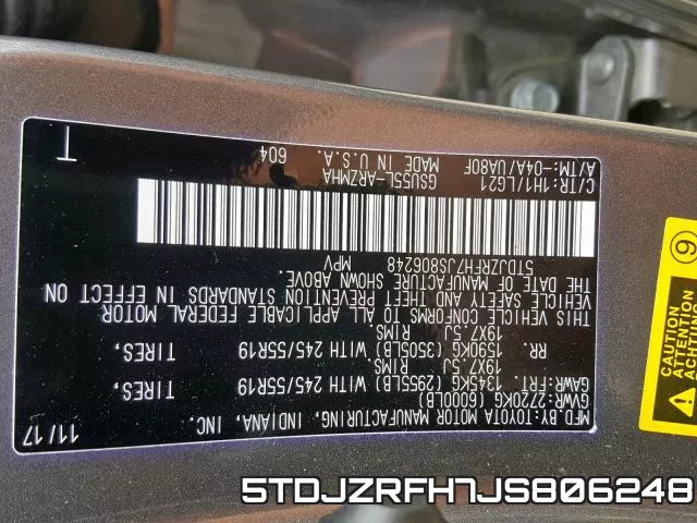 5TDJZRFH7JS806248 фото 2