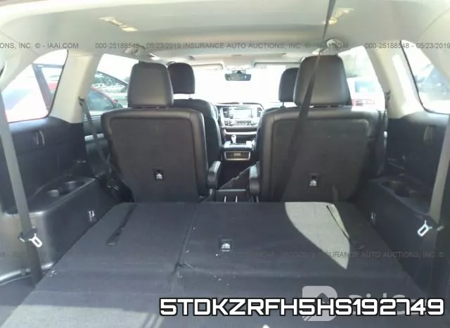 5TDKZRFH5HS192749 фото 9