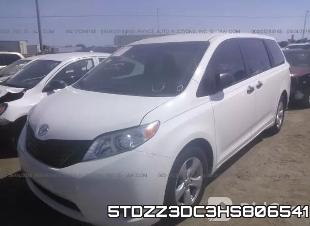 5TDZZ3DC3HS806541 фото 3