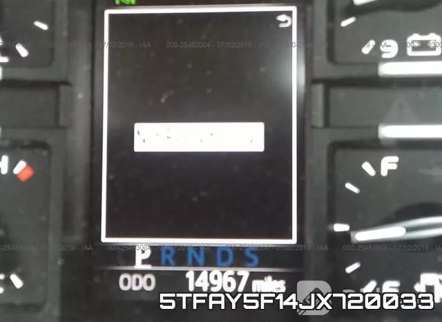 5TFAY5F14JX720033 фото 8