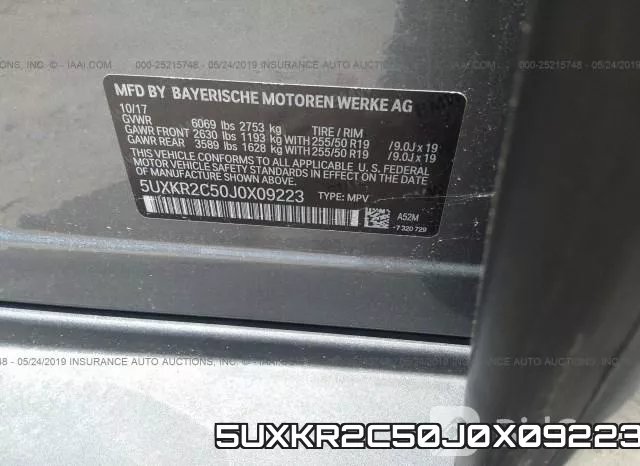 5UXKR2C50J0X09223 фото 10