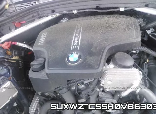 5UXWZ7C55H0V86303 фото 2