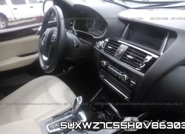 5UXWZ7C55H0V86303 фото 6