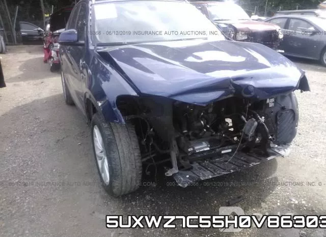 5UXWZ7C55H0V86303 фото 7