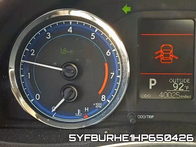 5YFBURHE1HP650426 фото 9