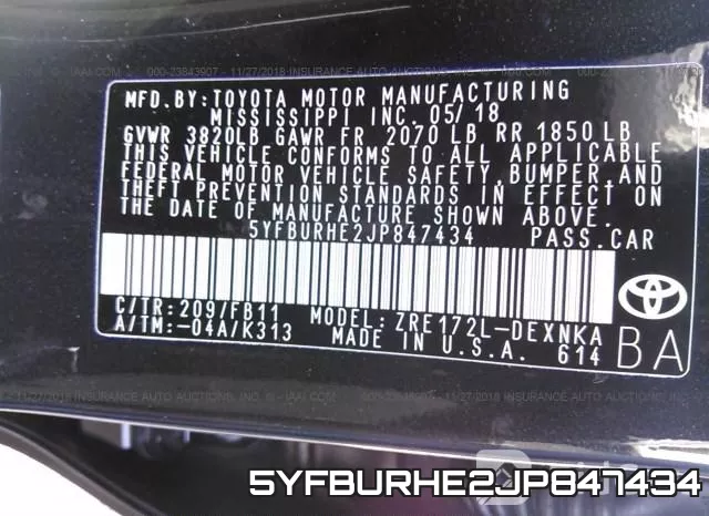 5YFBURHE2JP847434 фото 10