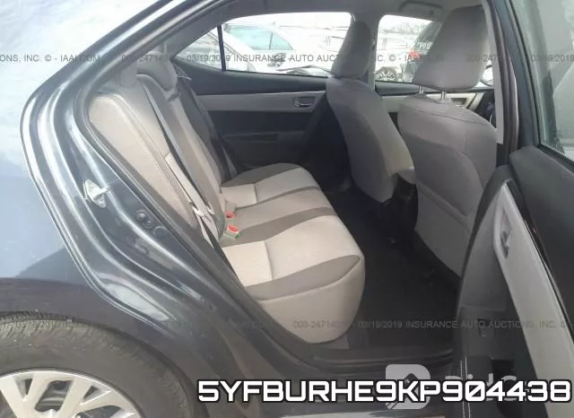 5YFBURHE9KP904438 фото 9