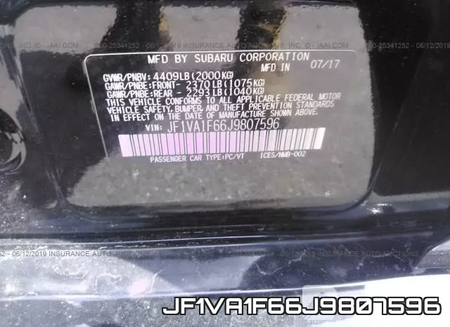 JF1VA1F66J9807596 фото 10