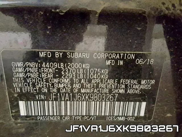 JF1VA1J6XK9803267 фото 2