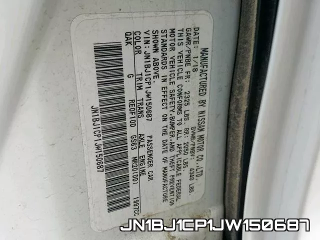 JN1BJ1CP1JW150687 фото 2