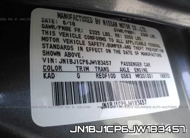JN1BJ1CP6JW183457 фото 10