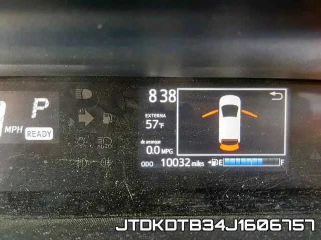JTDKDTB34J1606757 фото 8