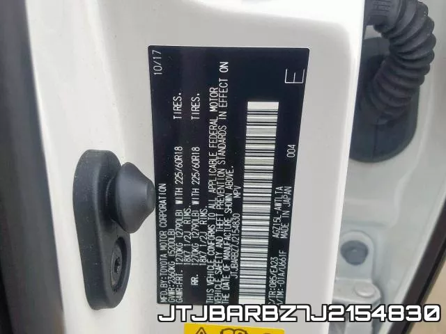 JTJBARBZ7J2154830 фото 2