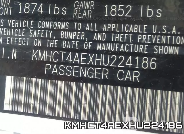 KMHCT4AEXHU224186 фото 10