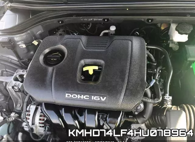 KMHD74LF4HU078964 фото 2