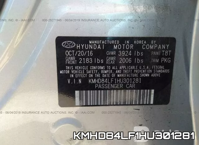 KMHD84LF1HU301281 фото 10